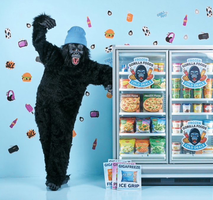 Gorilla frozen food