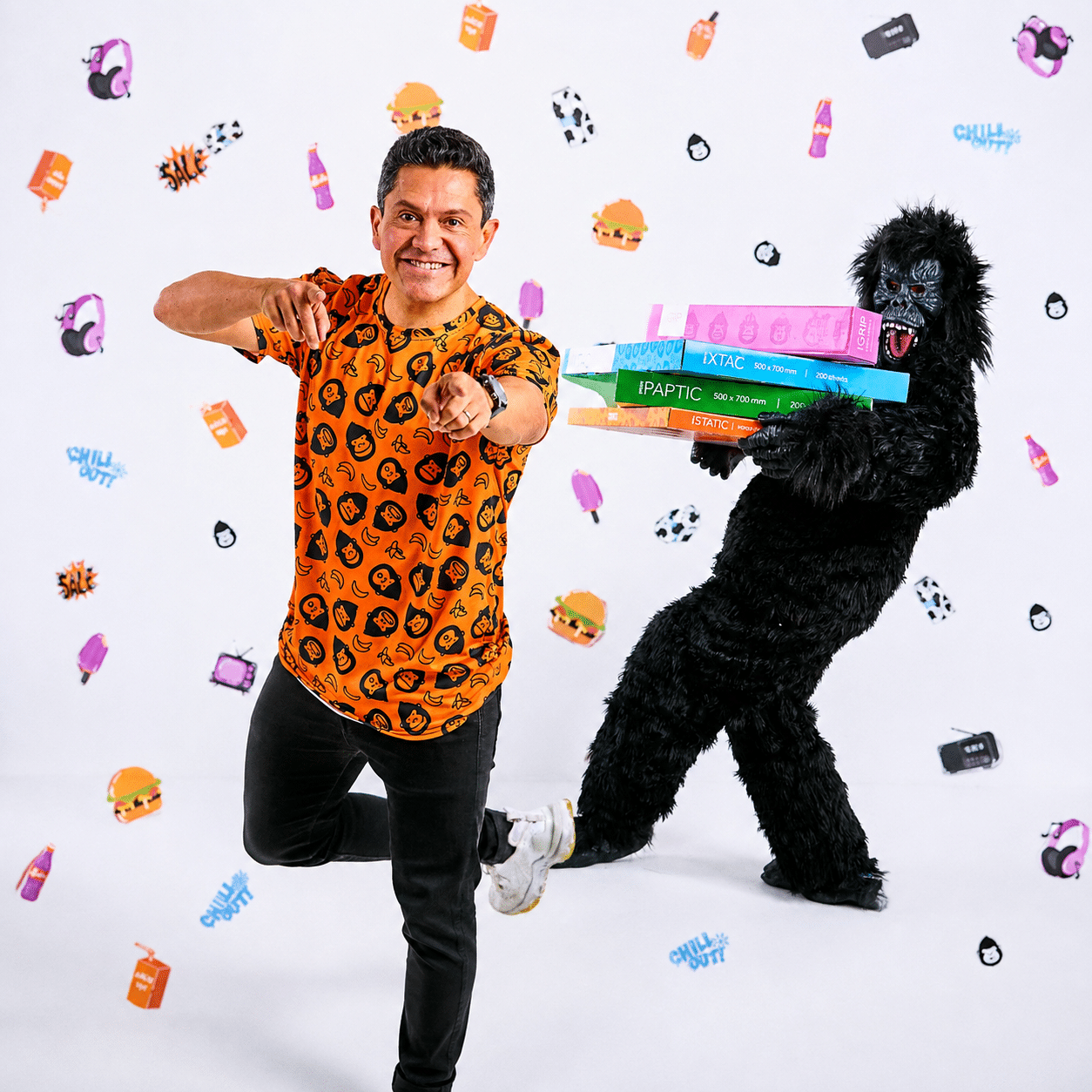 Jose and Stafix gorilla